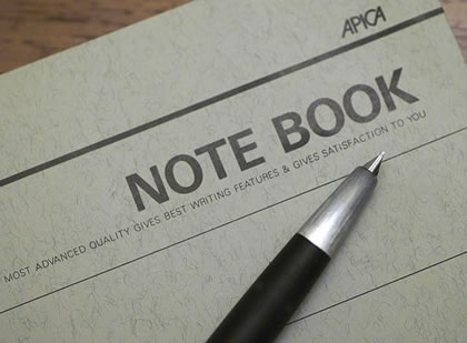 Apica notebook